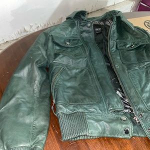 E-spirit leather jacket